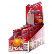 Zipfizz, Healthy Sports Energy Mix with Vitamin B12, Fruit Punch, 20 Tubes, 0.39 oz (11 g) Each