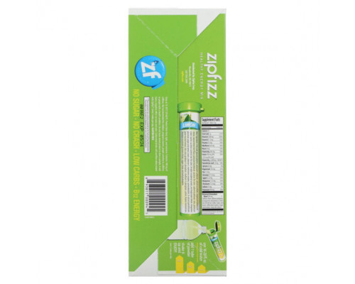 Витаминно-минеральные комплексы Zipfizz, Смесь для здоровой энергии с витамином B12, лимон, 20 тюбиков по 11 г (0,39 унции) Витаминно-минеральные комплексы Zipfizz, Смесь для здоровой энергии с витамином B12, лимон, 20 тюбиков по 11 г (0,39 унции)