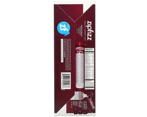 Zipfizz, Healthy Sports Energy Mix with Vitamin B12, Black Cherry, 20 Tubes, 0.39 oz (11 g) Each Zipfizz, Healthy Sports Energy Mix with Vitamin B12, Black Cherry, 20 Tubes, 0.39 oz (11 g) Each