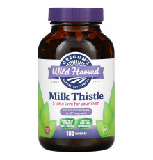 Oregon's Wild Harvest, Milk Thistle, 180 Veggie Capsules