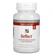 D'adamo Deflect Lectin Blocking Formula The Blood Type Diet 0 120 Veggie Caps