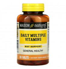 Mason Natural, Daily Multiple Vitamins, 365 Tablets