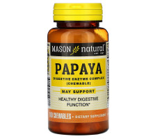 Mason Natural, Papaya, Digestive Enzyme Complex, 100 Chewables