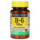 Витамины группы B Mason Natural, Витамин B6, 50 мг, 100 таблеток