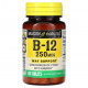 Витамины группы B Mason Natural, Витамин B-12, 250 мкг, 100 таблеток