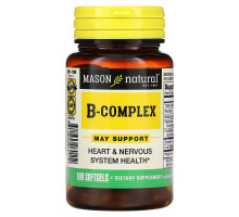 Mason Natural, B Liquid Complex, 100 мягких капсул