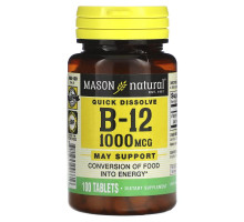 Mason Natural Витамин B-12 1000 мкг 100 таблеток