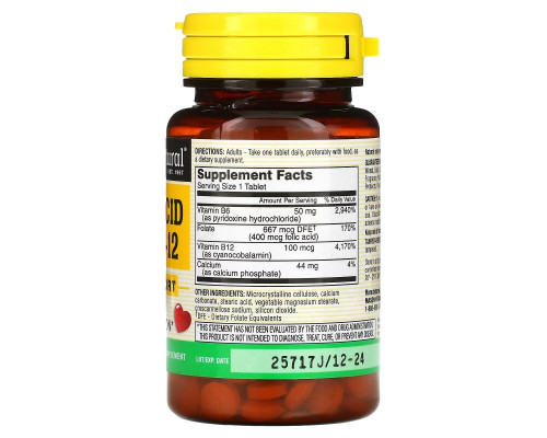 Mason Natural Folic Acid B-6 & B-12 90 Tablets Mason Natural Folic Acid B-6 & B-12 90 Tablets