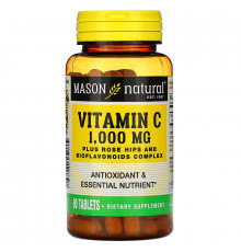 Mason Natural, Vitamin C, 1000 mg, 90 Tablets