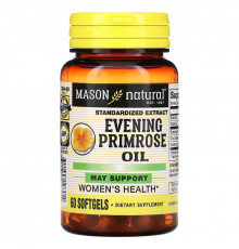 Mason Natural, Evening Primrose Oil, 60 Softgels