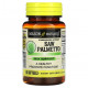 Мужское здоровье Mason Natural, Saw Palmetto, стандартизированный экстракт, 60 мягких таблеток