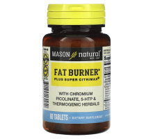 Mason Natural, Fat Burner Plus Super Citrimax, 60 Tablets