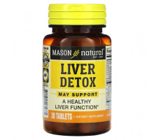 Для здоровья печени Mason Natural, Liver Detox, 30 таблеток