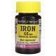 Mason Natural Iron Sugar Free 65 mg 100 Green Tablets