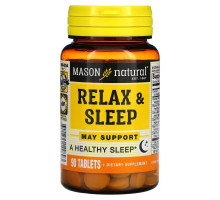 Mason Natural Relax & Sleep 90 Tablets