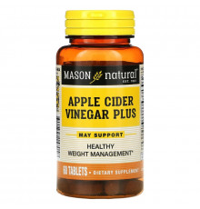 Mason Natural, Apple Cider Vinegar Plus, 60 Tablets