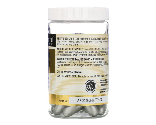 Mason Natural, Алоэ вера и витамин Е, натуральный крем, 60 отрезных капсул Mason Natural, Алоэ вера и витамин Е, натуральный крем, 60 отрезных капсул