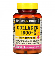 Mason Natural Collagen Plus Biotin & Vitamin C 1500 120 Capsules
