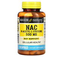 Mason Natural НАК Н-Ацетил-L-Цистеин 60 Капсул