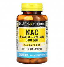 Mason Natural НАК Н-Ацетил-L-Цистеин 60 Капсул