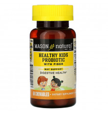 Mason Natural Здоровые Дети Пробиотик С Клетчаткой 60 Конфеток