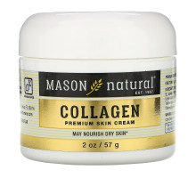 Mason Natural, Coconut Oil Beauty Cream + Collagen Beauty Cream, 2 pack, 2 oz (57 g) Each