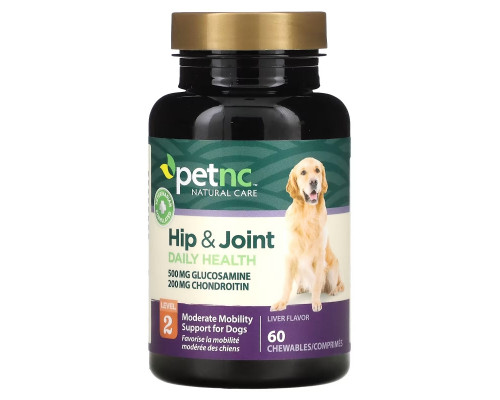 petnc NATURAL CARE, Естественный уход за питомцами, здоровье бедер и суставов, 2-й уровень, вкус печени, 60 жевательных пастилок petnc NATURAL CARE, Естественный уход за питомцами, здоровье бедер и суставов, 2-й уровень, вкус печени, 60 жевательных пастилок