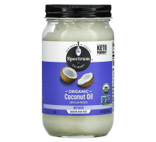 Spectrum Culinary, Органическое кокосовое масло, рафинированное, 14 ж. унц. (414 мл)