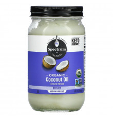 Spectrum Culinary, Органическое кокосовое масло, рафинированное, 14 ж. унц. (414 мл)