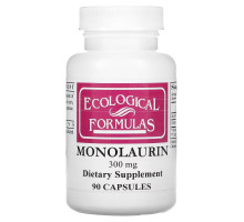 Ecological Formulas, Monolaurin, 300 mg, 90 Capsules