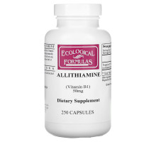 Cardiovascular Research Ltd. Ecological Formulas Allithiamine (Vitamin B1) 50 mg 250 Capsules