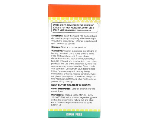 ManukaGuard, Medical Grade Manuka Honey, Sinus Cleanser, 0.65 fl oz ( 20 ml) ManukaGuard, Medical Grade Manuka Honey, Sinus Cleanser, 0.65 fl oz ( 20 ml)