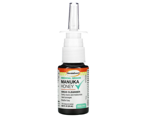 ManukaGuard, Medical Grade Manuka Honey, Sinus Cleanser, 0.65 fl oz ( 20 ml) ManukaGuard, Medical Grade Manuka Honey, Sinus Cleanser, 0.65 fl oz ( 20 ml)