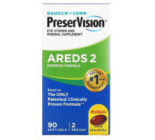 Bausch & Lomb PreserVision, AREDS 2 Formula, 90 Soft Gels