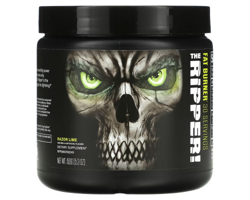 JNX Sports, The Ripper, Fat Burner, Razor Lime, 5.3 oz (150 g) JNX Sports, The Ripper, Fat Burner, Razor Lime, 5.3 oz (150 g)