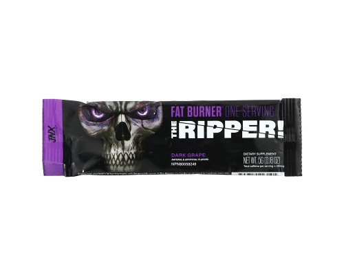 JNX Sports, The Ripper, Fat Burner, Dark Grape, 1 Stick, 0.18 oz (5 g) JNX Sports, The Ripper, Fat Burner, Dark Grape, 1 Stick, 0.18 oz (5 g)