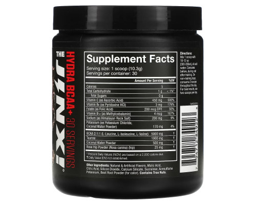 JNX Sports, The Hydra BCAA+, Watermelon, 10.8 oz (309 g) JNX Sports, The Hydra BCAA+, Watermelon, 10.8 oz (309 g)