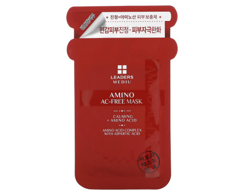 Leaders, Маска Mediu Amino AC-Free, 1 маска, 25 мл Leaders, Маска Mediu Amino AC-Free, 1 маска, 25 мл