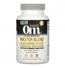 Om Mushrooms, Mushroom Master Blend, 675 mg, 80 Vegetable Capsules