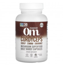 Organic Mushroom Nutrition, Cordyceps, 667 mg, 90 Vegetarian Capsules
