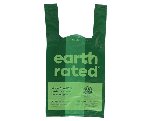 Earth Rated, пакеты для уборки за собаками, с ручками, с запахом лаванды, 120 пакетов Earth Rated, пакеты для уборки за собаками, с ручками, с запахом лаванды, 120 пакетов