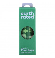 Earth Rated, Мешки для собачьих отходов, бледно-лиловые, 300 мешков