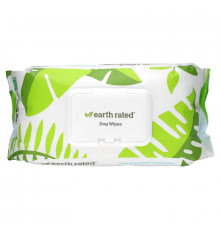 Earth Rated, Dog Wipes, Unscented, 100 Wipes