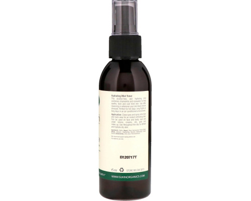 Sukin, Hydrating Mist Toner, 4.23 fl oz (125 ml) Sukin, Hydrating Mist Toner, 4.23 fl oz (125 ml)