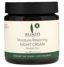 Sukin, Moisture Restoring Night Cream, 4.06 fl oz (120 ml)