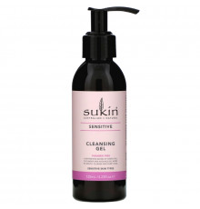 Sukin, Cleansing Gel, Sensitive, 4.23 fl oz (125 ml)