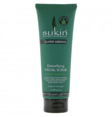 Sukin, Super Greens, Detoxifying Facial Scrub, 4.23 fl oz (125 ml)