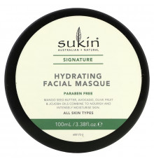 Sukin, Hydrating Facial Masque, 3.38 fl oz (100 ml)