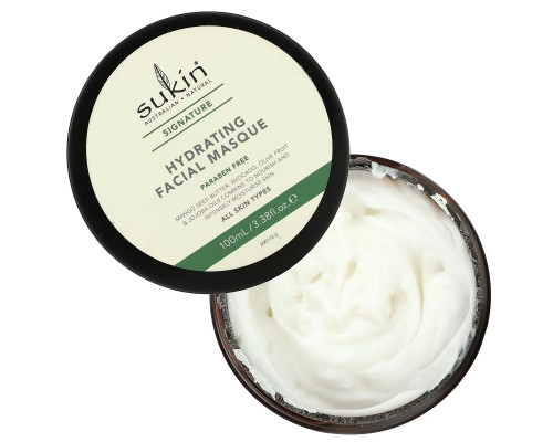 Sukin, Hydrating Facial Masque, 3.38 fl oz (100 ml) Sukin, Hydrating Facial Masque, 3.38 fl oz (100 ml)