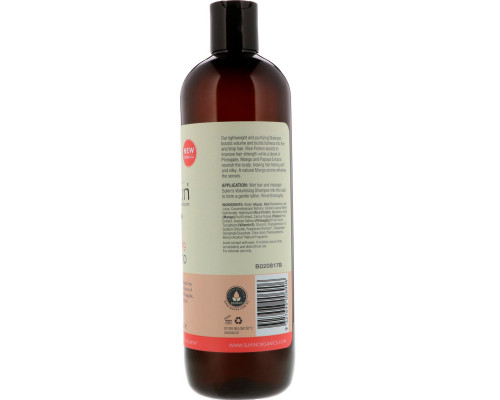 Sukin, Volumising Shampoo, Fine and Limp Hair, 16.9 fl oz (500 ml) Sukin, Volumising Shampoo, Fine and Limp Hair, 16.9 fl oz (500 ml)